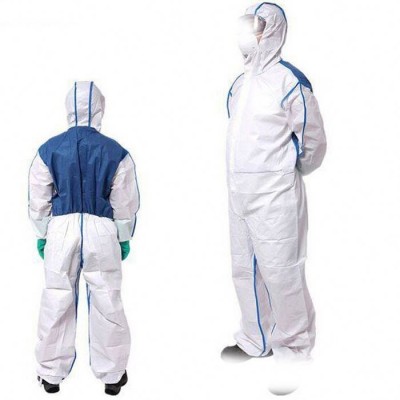 Orange Coverall Strong Acid Alkali Resistant Nuclear Radiation Chemical Isolation Biological Protection Suit